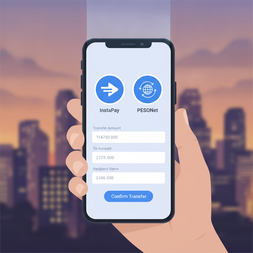 Illustration: RK Phantom Bank Transfer Withdrawal: InstaPay and PESONet